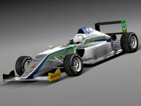 Formula 4 Tatuus 2014 3D Model