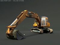 Excavator 3D Model