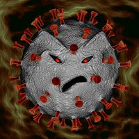 Angry Coronavirus