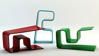 AIO table bench chair