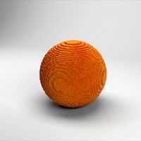Voxel Orange
