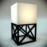 Lamp contemporaine Caillebotis MM Luz