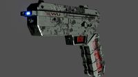 Scifi laser pistol PBR