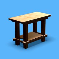 Workbench Wooden Small