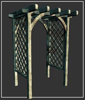 Pergola arch