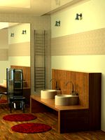 bathroom.