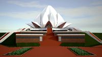 An Indian temple with proxy
