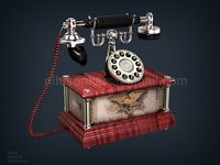 THE AMERICAN EAGLE ANTIQUE PHONE