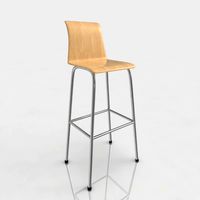 Bar stool 22 ash wood