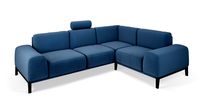 Sofa with headrest by Trendmanufaktur
