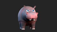 Cartoon Hippo