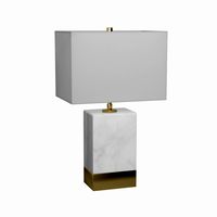 Lucent 2 Light Table Lamp in Antique Gold