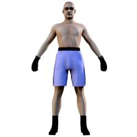 Boxing Player 06 Rigged