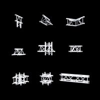 Set of trusses