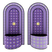 Moroccan Fountain 8 3D Model