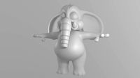 Cartoon elephant