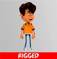Cartoon child