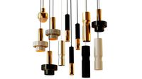 Set from four suspendeds chandeliers