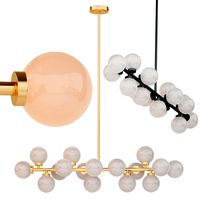 Bubble Stik Cold Chandelier