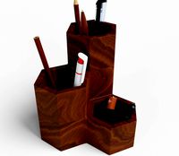 desk organizer pen holder