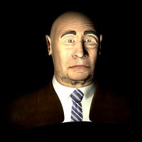 Old Man Bust