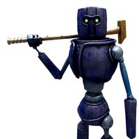 SciFi Robot 10 - Factory Worker Robot