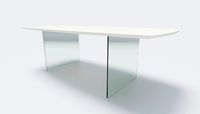 Glass Dining Table Artefacto