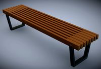 Mall bench