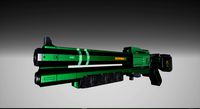 Steampunk style Shotgun - High poly 3D Model