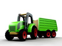 Tractor and Hopper trailer