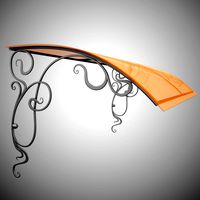 Wrought Iron Awning 11
