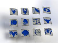 Signs for the zodiac signs pack