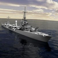 German Destroyer