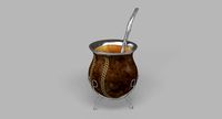 Yerba Mate Infusion with Straw