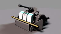 anti-aircraft pencil-holder