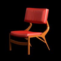 Chair Wooden 009