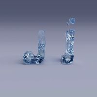 Ice Font J