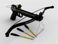 Hand Crossbow 3D Model