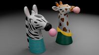WILD THINGS FLOWER VASE