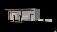 Gas station low poly