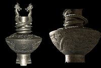 Chinese Dragon Sculpture 3D