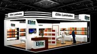 EXHIBITION STAND 4 X 7 WOOD LAMINATES