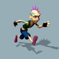PUNK BOY (Fully Rigged) aka KEKE
