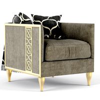 Fret knot caracole chair