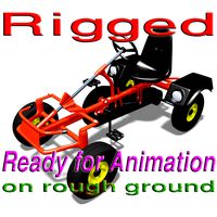 Quad cycle-Fully Rigged in Max 8