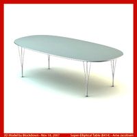 AJ Super-Elliptical Table 240x120x70 B414