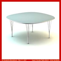 AJ Super-Circular Table 145x145x70 B405