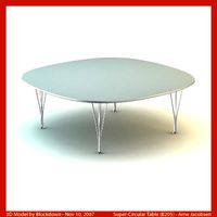 AJ Super-Circular Table 145x145x52 B205