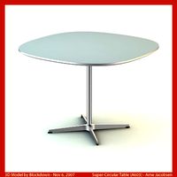 AJ Super-Circular Table 100x100x70 A603