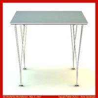AJ Square Table 80x80x72 B631